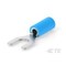 Te Connectivity Fork Terminal, M5 Stud Size, 300 V, Nylon Insulated, Blue 9-1377173-8 - alternate 1